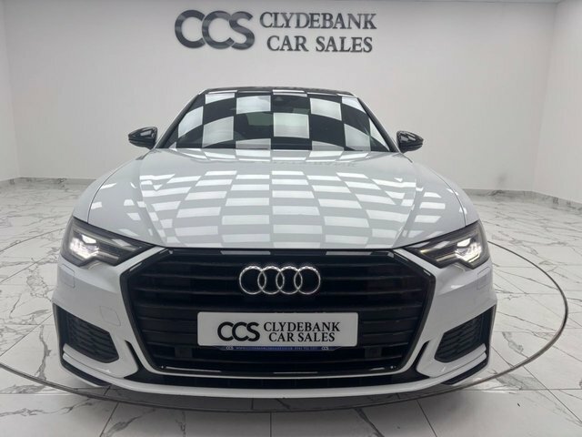 Audi A6 Saloon Tdi S Line Black Edition White #8