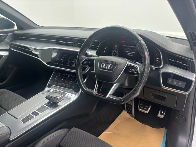 Audi A6 Saloon Tdi S Line Black Edition White #9