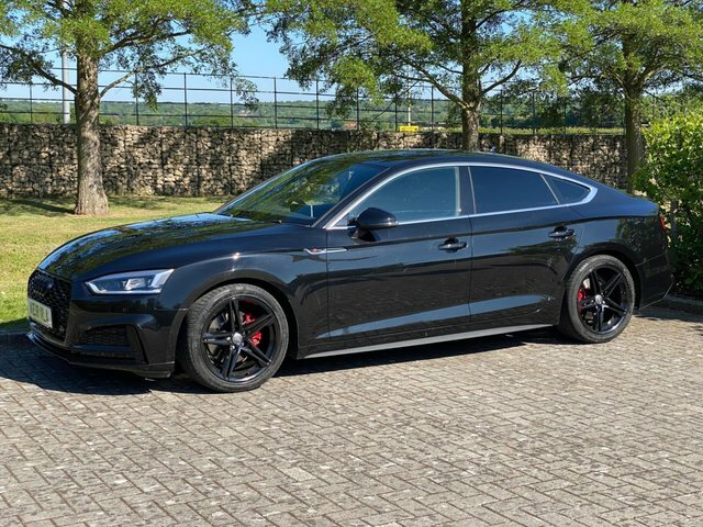 Audi A5 2.0 Tfsi S Line Sportback S Tronic Euro Black #3
