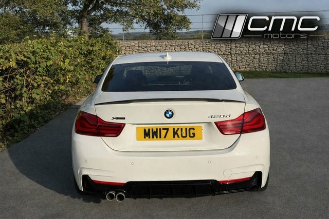 BMW 4 Series Gran Coupe Hatchback White #8