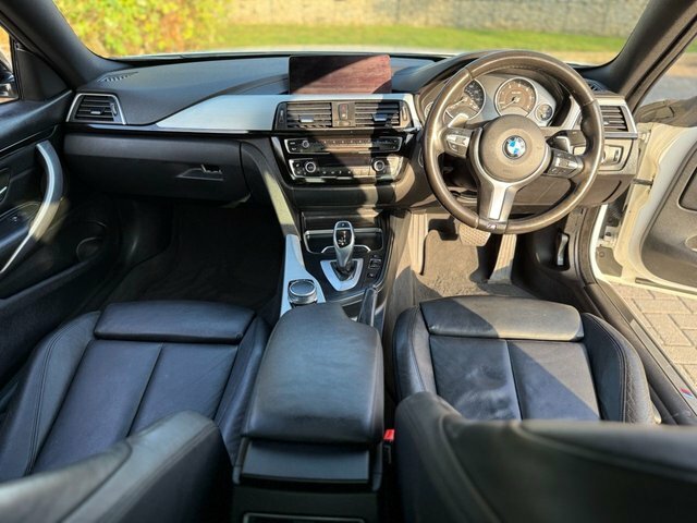 BMW 4 Series Gran Coupe Hatchback White #14