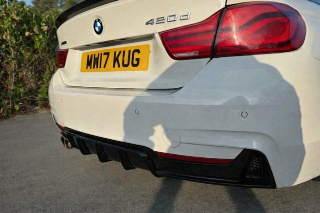 BMW 4 Series Gran Coupe Hatchback White #9