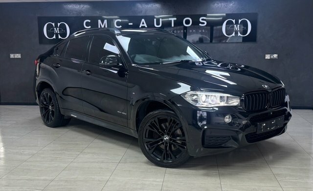 BMW X6 2017 3.0 40D M Sport Suv Xdrive Eu Black