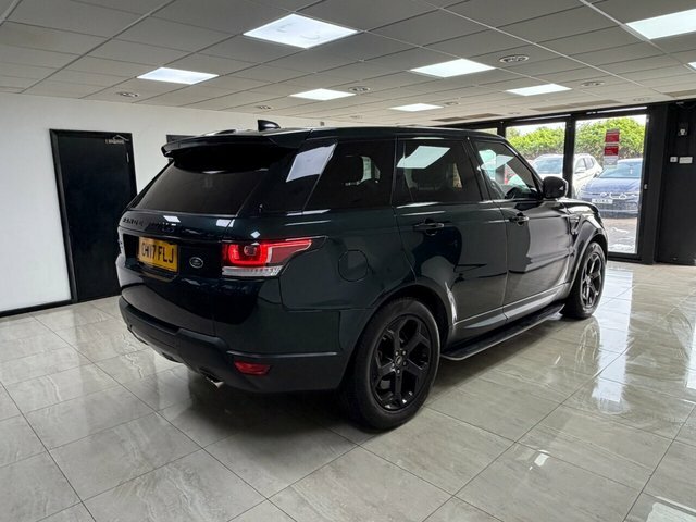 Land Rover Range Rover Sport 2017 3.0 Sd V6 Hse Dynamic Suv 4Wd Green #3