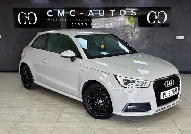 Audi A1 2018 1.0 Tfsi S Line Hatchback E Beige