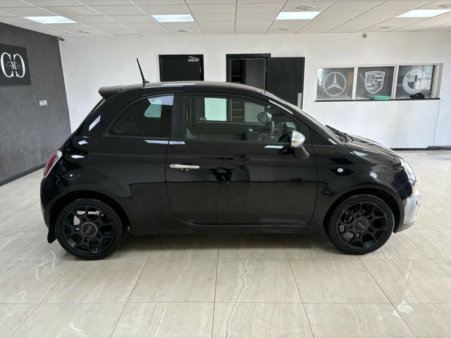 Fiat 500 2012 1.2 Street Hatchback Euro 5 Black #2