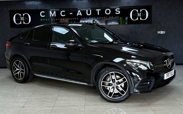 Mercedes-Benz GLC Class 2017 2.1 Glc250d Amg Line Premium Coupe Dies Black