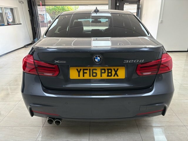 BMW 3 Series 2016 2.0 320D M Sport Saloon Xdriv YF16PBX Grey #4