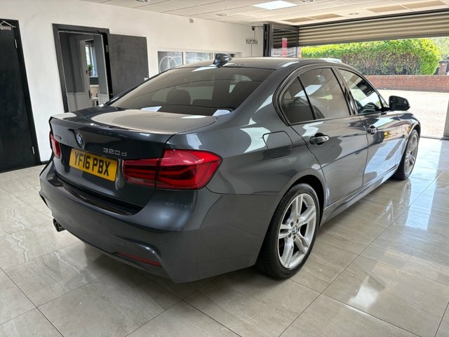 BMW 3 Series 2016 2.0 320D M Sport Saloon Xdriv YF16PBX Grey #3