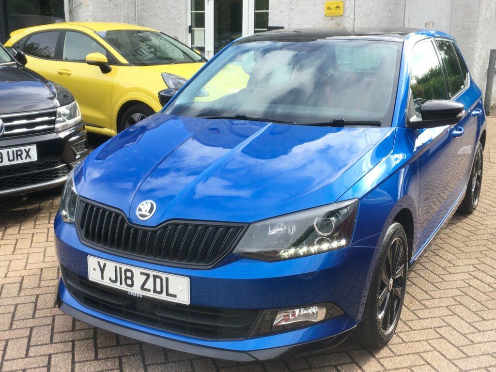 Skoda Fabia 1.0 Tsi Monte Carlo Hatchback Eu Blue #5