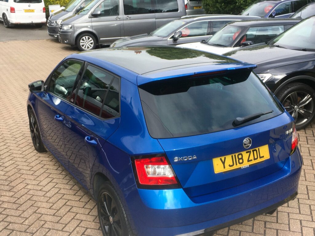 Skoda Fabia 1.0 Tsi Monte Carlo Hatchback Eu Blue #6