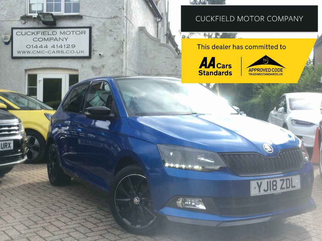 Skoda Fabia 1.0 Tsi Monte Carlo Hatchback Eu Blue