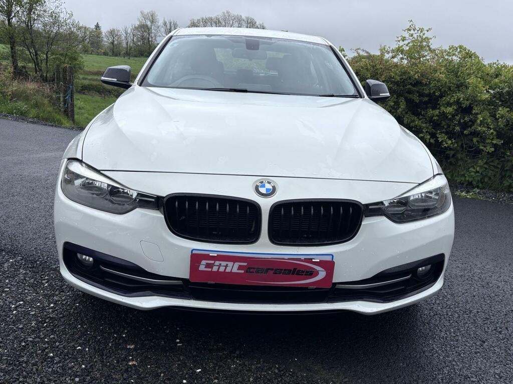 BMW 3 Series 2.0 318D Sport Saloon Euro 6 S White #5