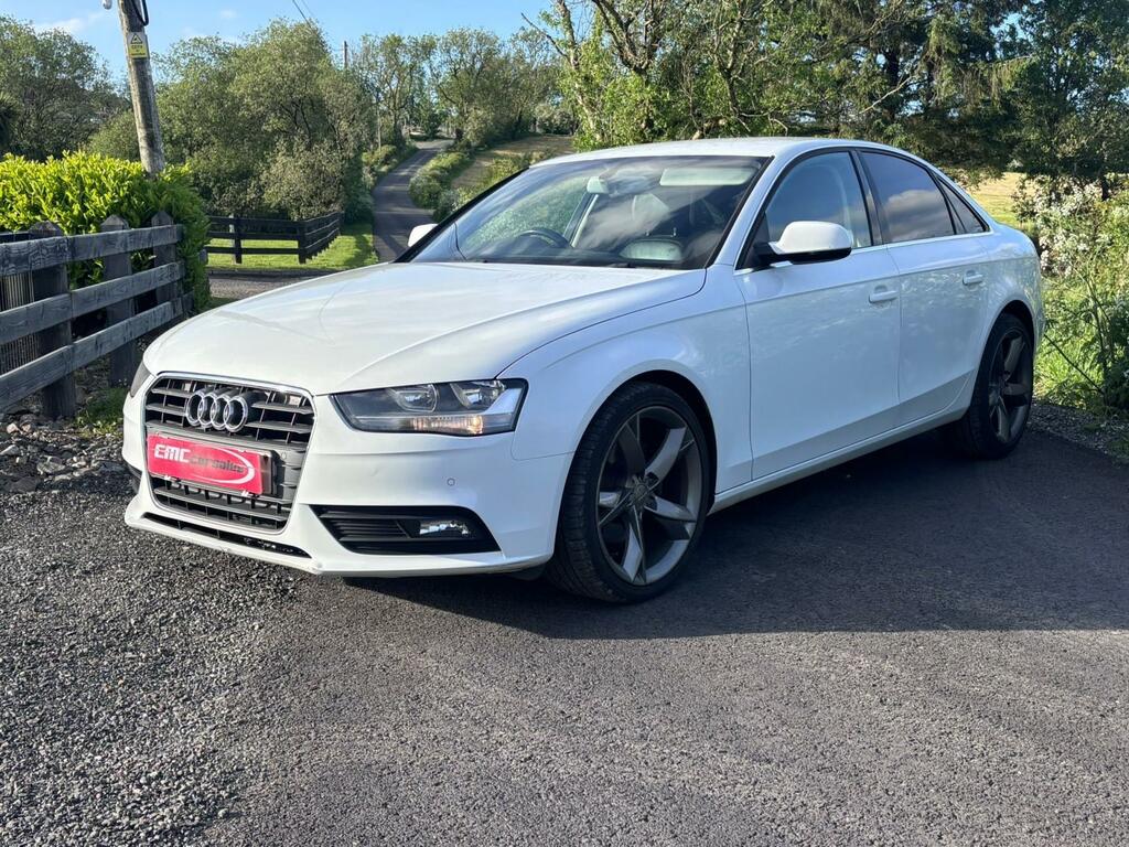 Audi A4 2.0 Tdi Ultra Se Technik Saloon White #3