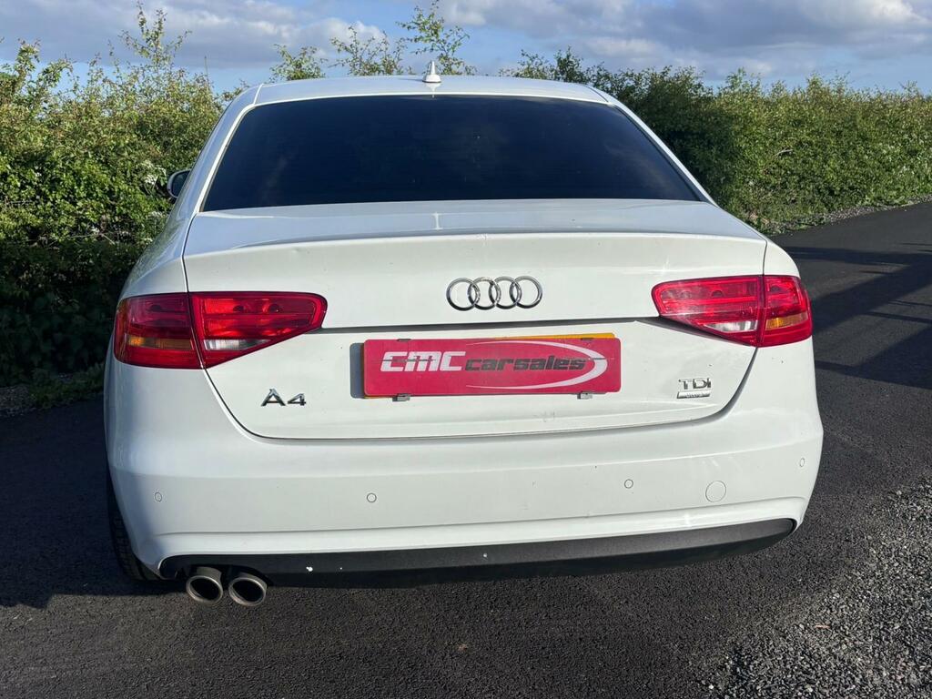 Audi A4 2.0 Tdi Ultra Se Technik Saloon White #6