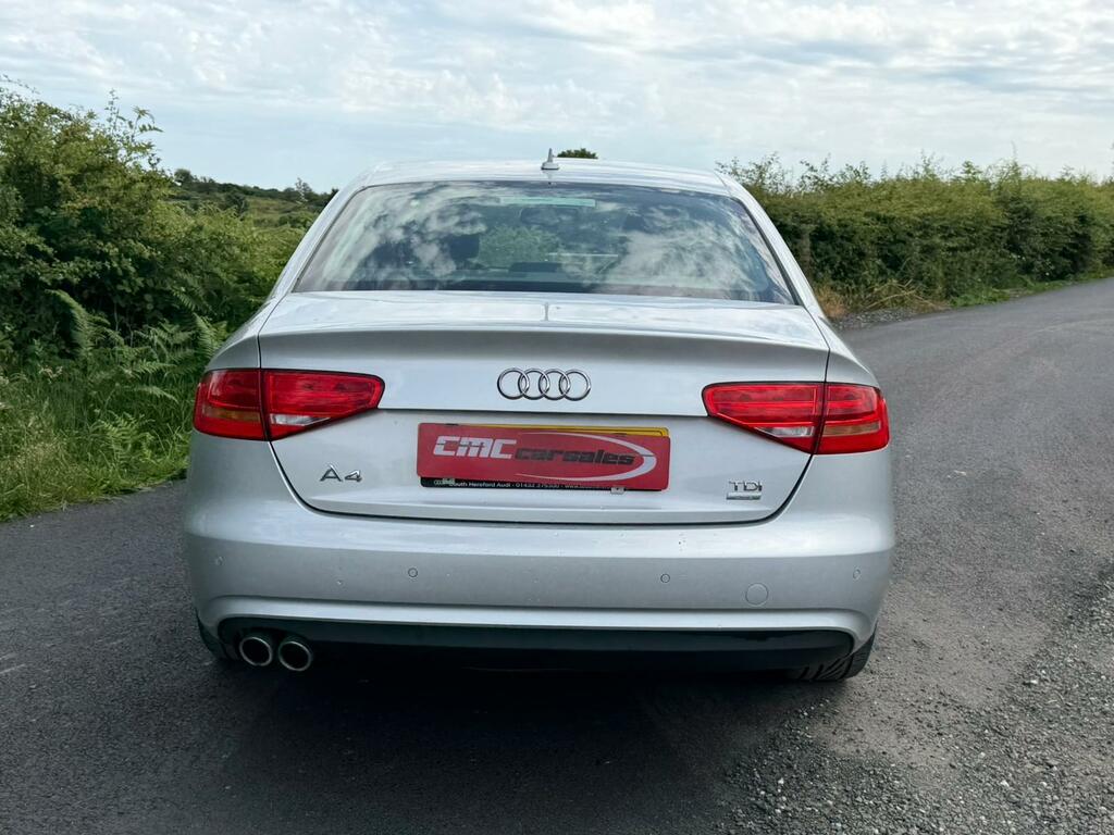 Audi A4 2.0 Tdi Ultra Se Technik Saloon  Silver #6