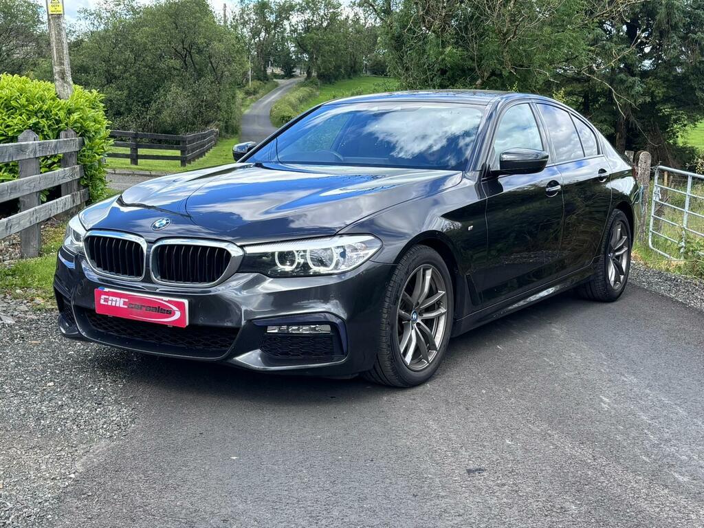 BMW 5 Series 2.0 520D M Sport Saloon Euro 6 S Grey #3