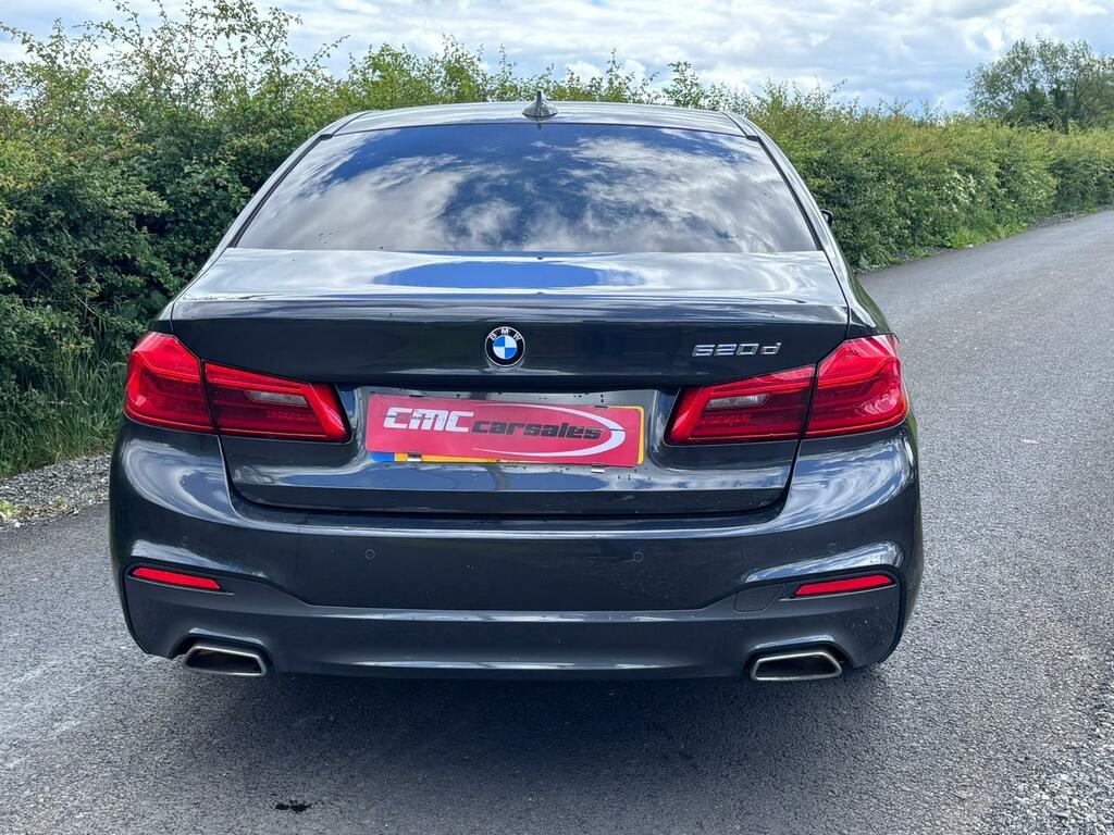 BMW 5 Series 2.0 520D M Sport Saloon Euro 6 S Grey #6