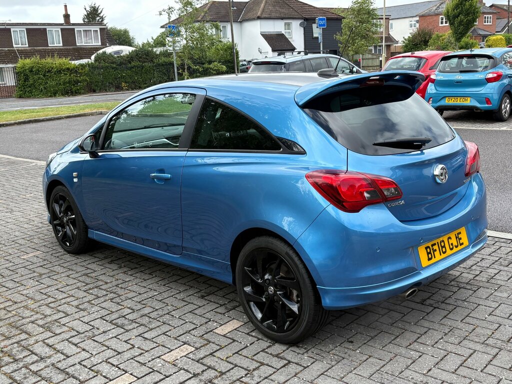 Vauxhall Corsa 1.4I Turbo Ecoflex Limited Edition Hatchback P BF18GJE Blue #6