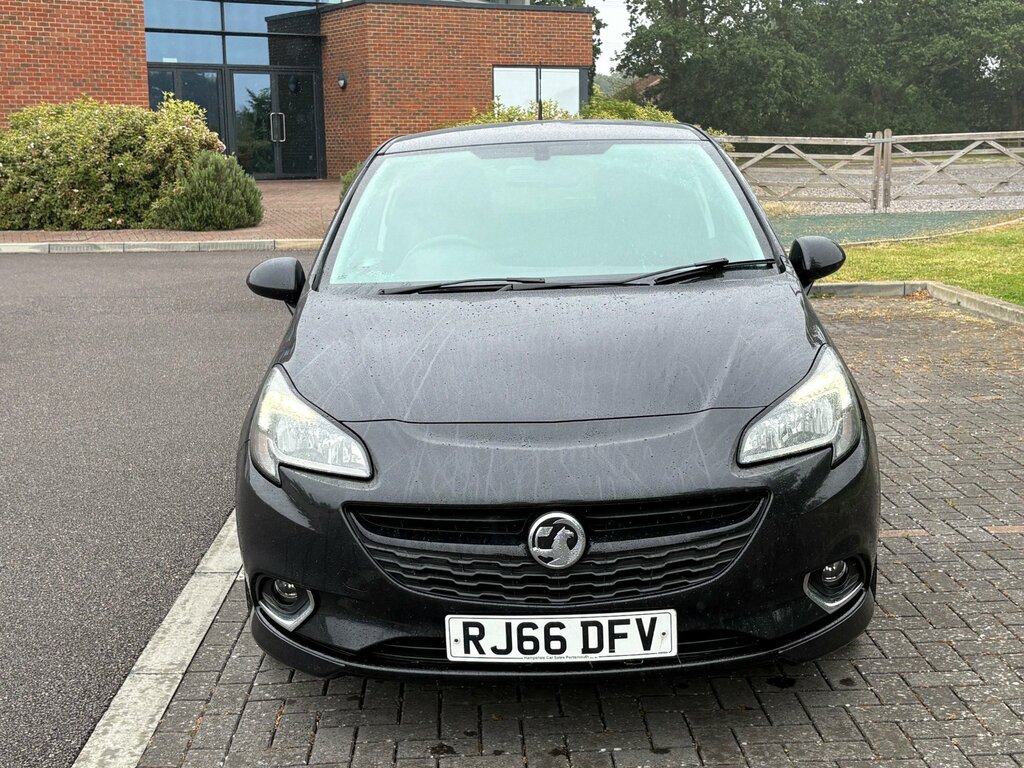 Vauxhall Corsa 1.4I Ecoflex Limited Edition Hatchback RJ66DFV Black #2
