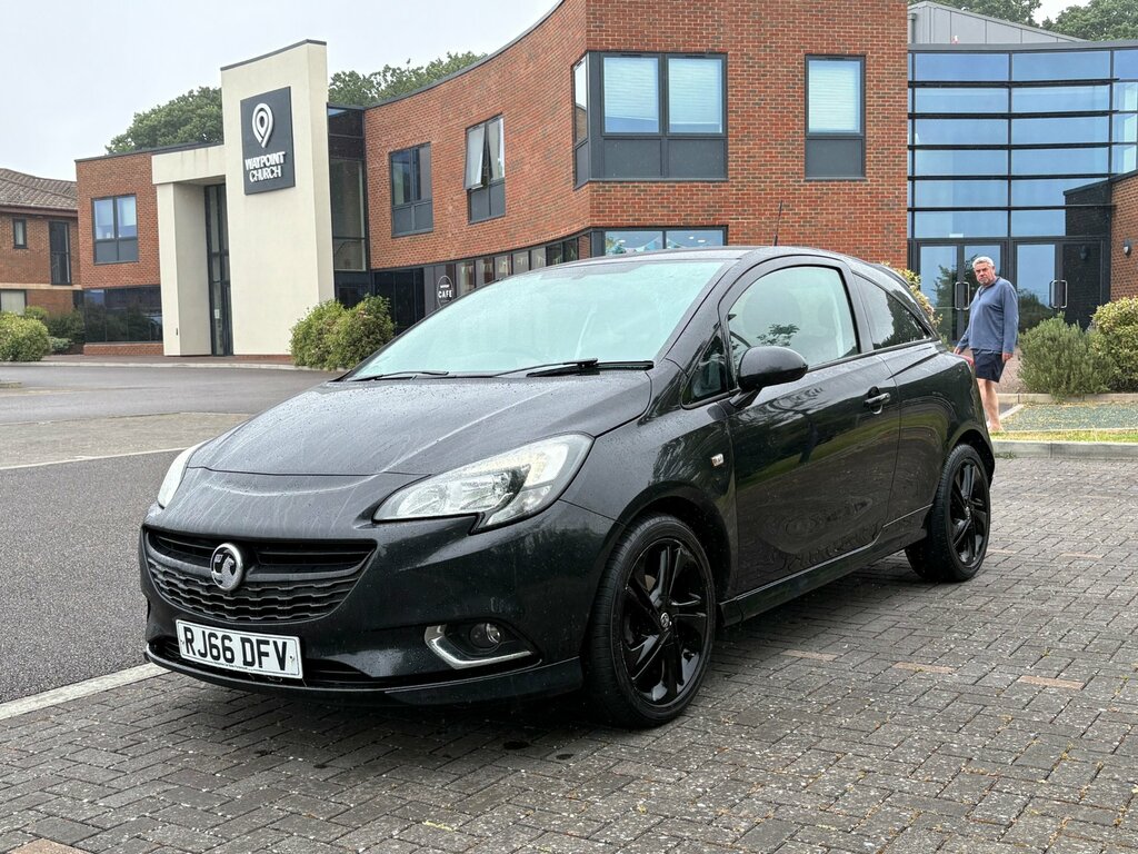 Vauxhall Corsa 1.4I Ecoflex Limited Edition Hatchback RJ66DFV Black #3