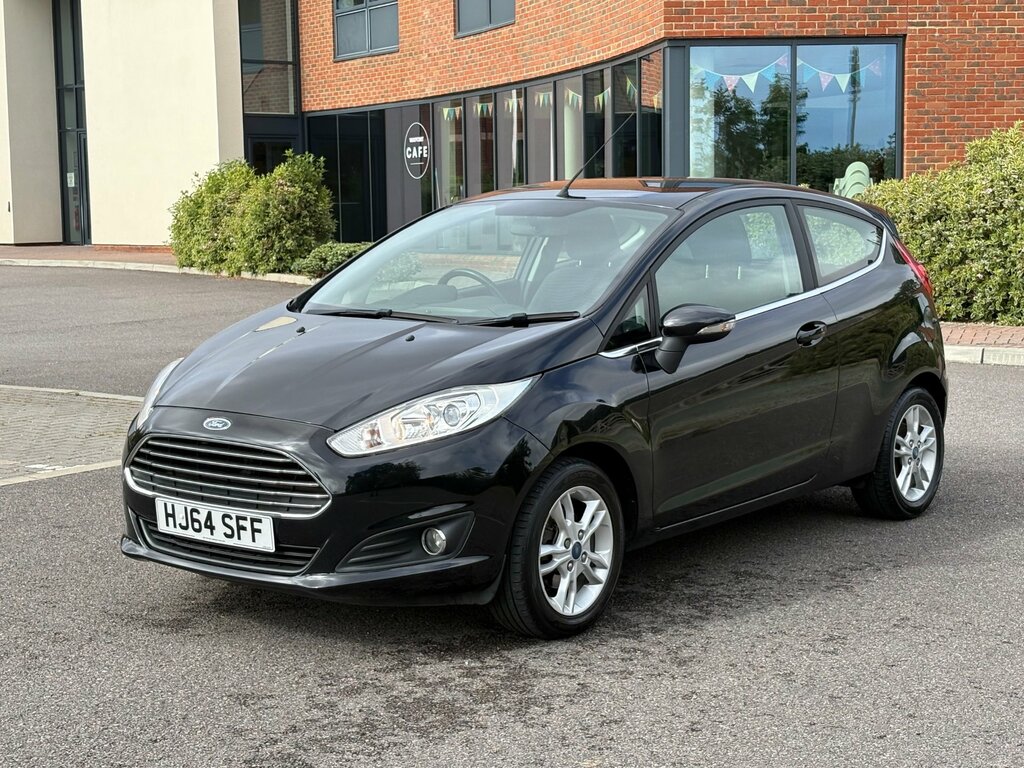 Ford Fiesta 1.25 Zetec Hatchback Euro 5 82 HJ64SFF Black #3