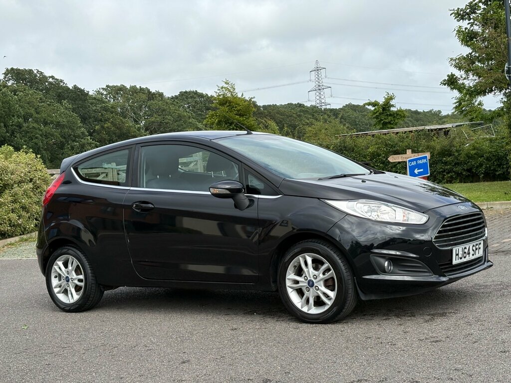 Ford Fiesta 1.25 Zetec Hatchback Euro 5 82 Black
