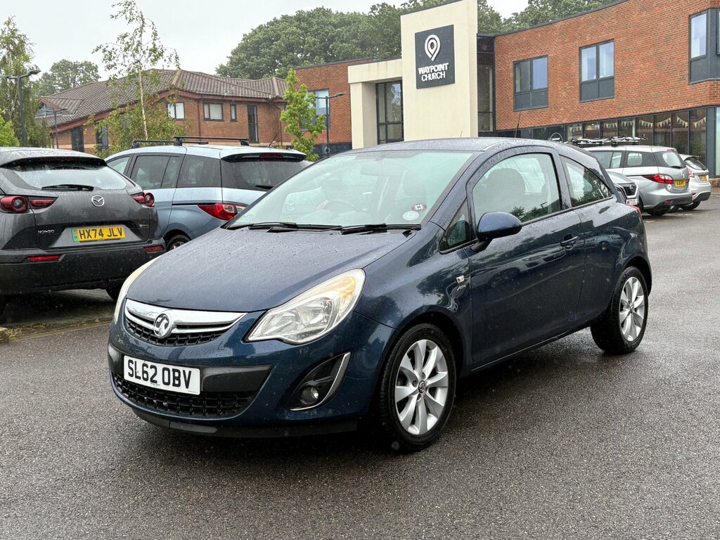 Vauxhall Corsa 1.2 16V Active Hatchback Euro 5 Blue #3