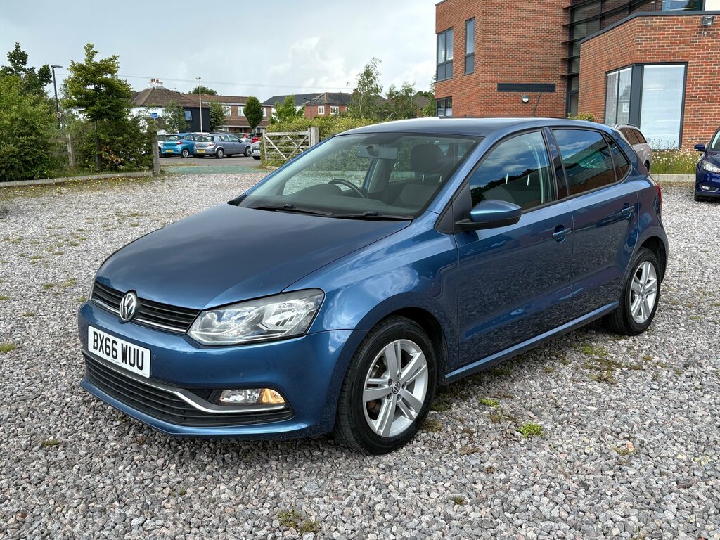 Volkswagen Polo 1.2 Tsi Bluemotion Tech Match Hatchback Blue #2