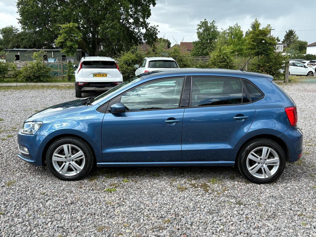 Volkswagen Polo 1.2 Tsi Bluemotion Tech Match Hatchback Blue #4