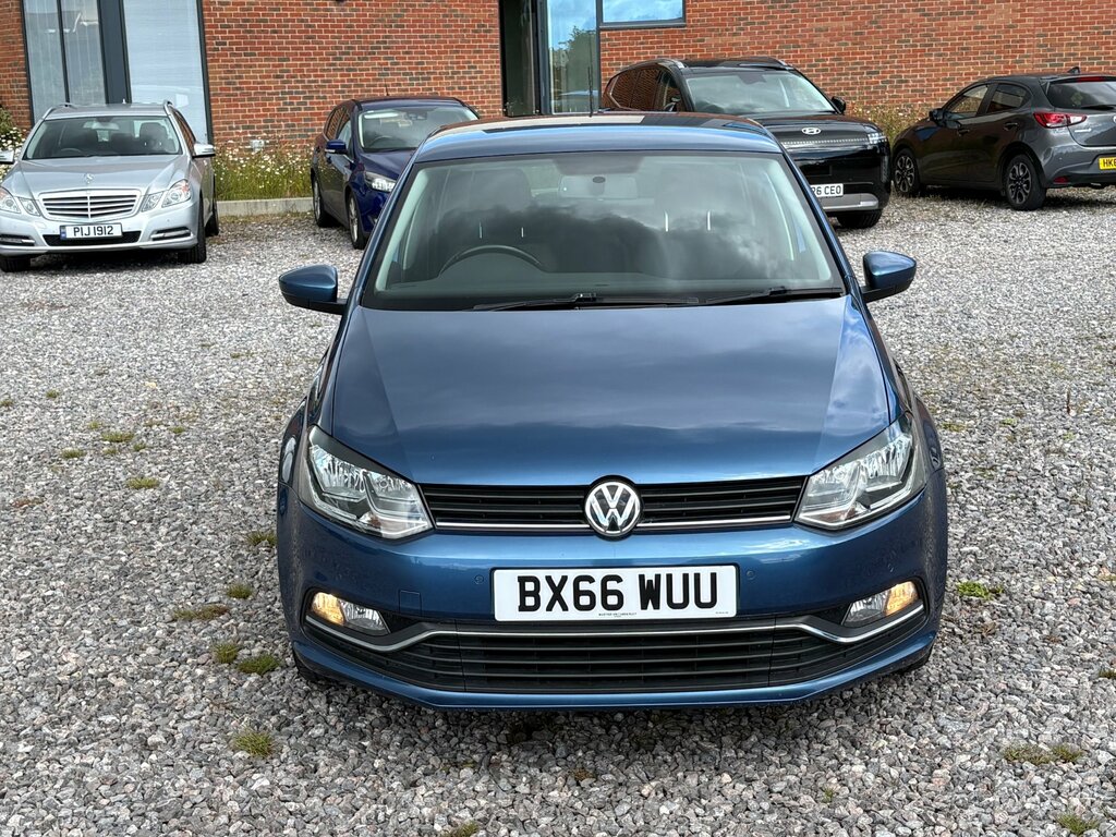 Volkswagen Polo 1.2 Tsi Bluemotion Tech Match Hatchback Blue #3