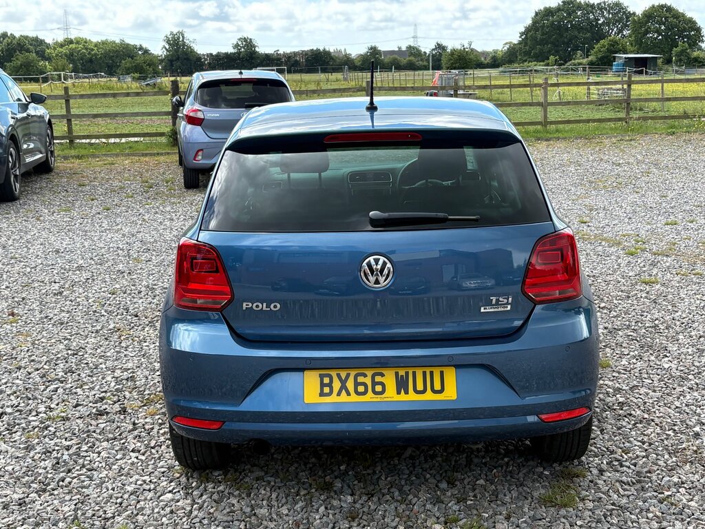 Volkswagen Polo 1.2 Tsi Bluemotion Tech Match Hatchback Blue #6