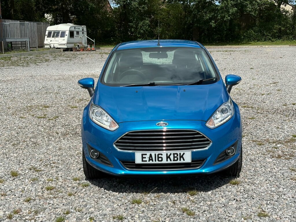 Ford Fiesta 1.25 Zetec Hatchback Euro 6 82 Blue #2