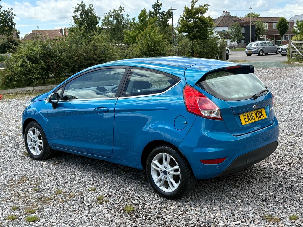 Ford Fiesta 1.25 Zetec Hatchback Euro 6 82 Blue #6