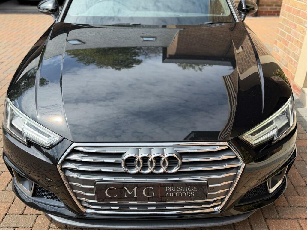 Audi A4 Saloon 2.0 Tfsi 35 S Line S Tronic Euro 6 Ss KD19FMX Black #3