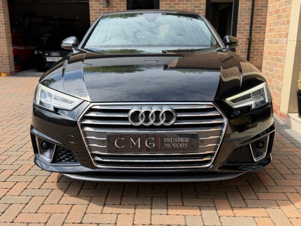 Audi A4 Saloon 2.0 Tfsi 35 S Line S Tronic Euro 6 Ss KD19FMX Black #6