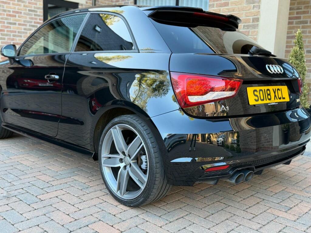 Audi A1 Hatchback 1.4 Tfsi Black Edition S Tronic Euro 6 SO18XCL Black #5