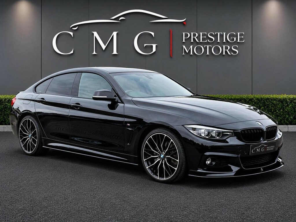 BMW 4 Series Gran Coupe Hatchback 2.0 420D M Sport Euro 6 Ss 2018 Black