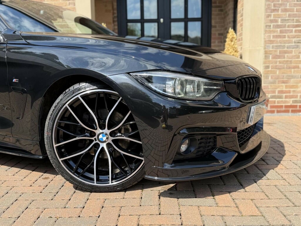 BMW 4 Series Gran Coupe Hatchback 2.0 420D M Sport Euro 6 Ss 2018 Black #6