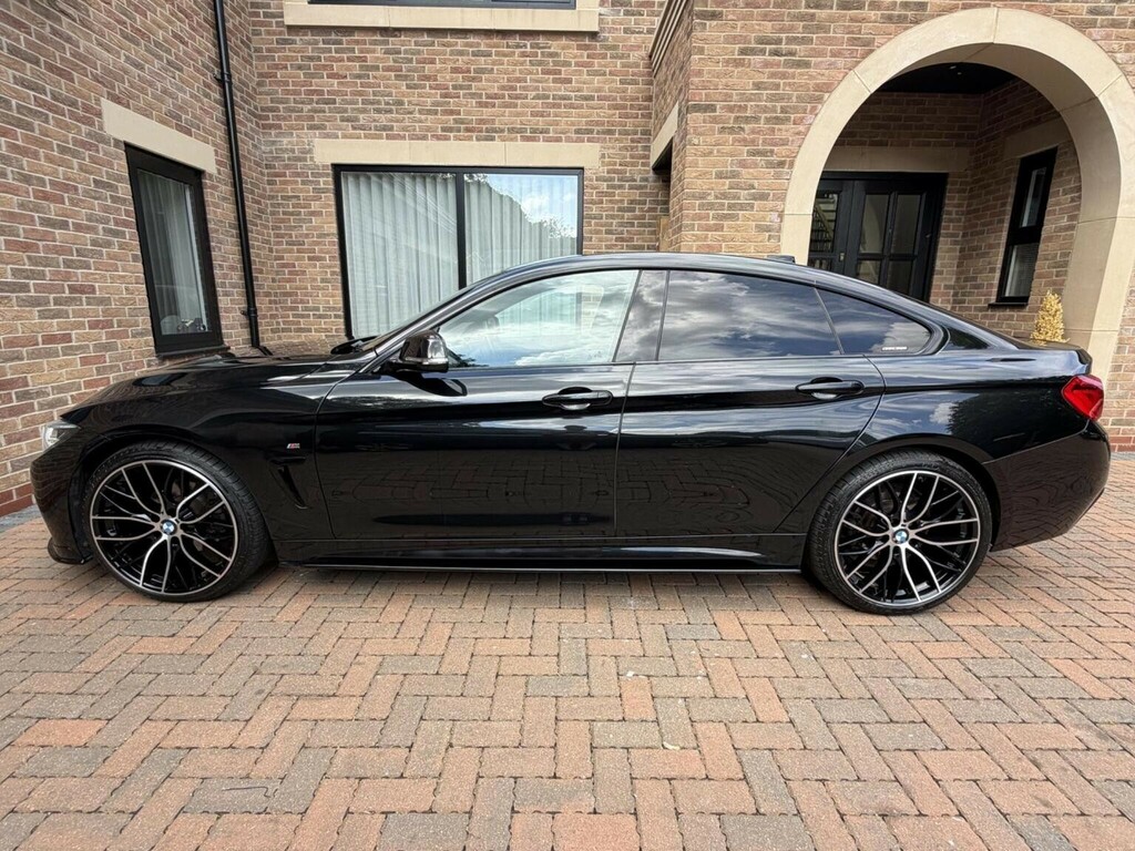 BMW 4 Series Gran Coupe Hatchback 2.0 420D M Sport Euro 6 Ss 2018 Black #4