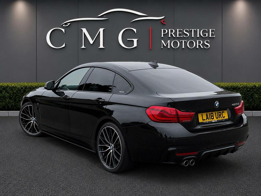 BMW 4 Series Gran Coupe 2.0 420D M Sport Euro 6 Ss Black #2