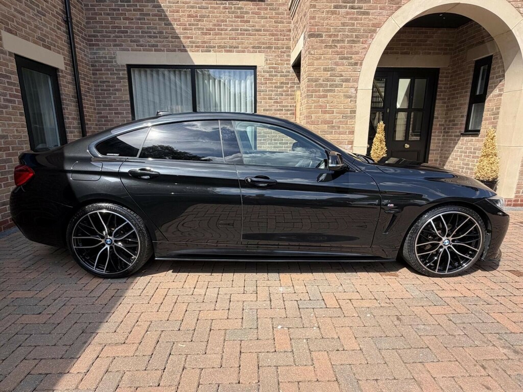 BMW 4 Series Gran Coupe Hatchback 2.0 420D M Sport Euro 6 Ss 2018 Black #5