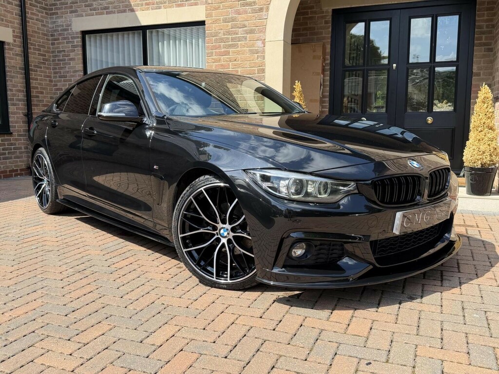 BMW 4 Series Gran Coupe Hatchback 2.0 420D M Sport Euro 6 Ss 2018 Black #2