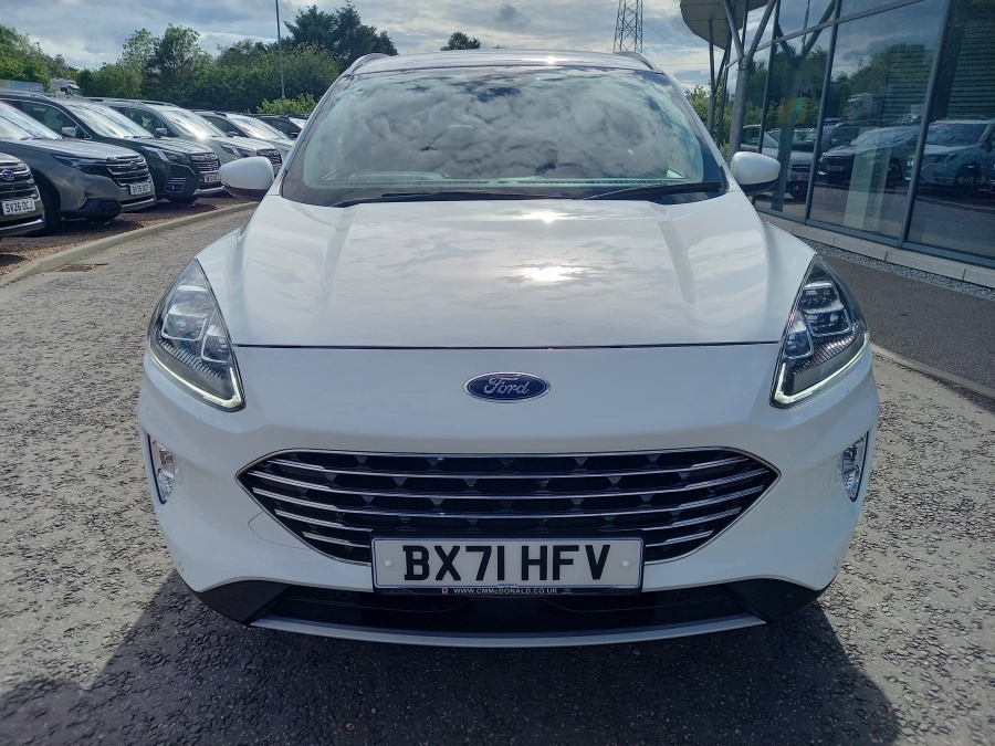 Ford Kuga 1.5 Ecoblue Titanium Edition BX71HFV White #2