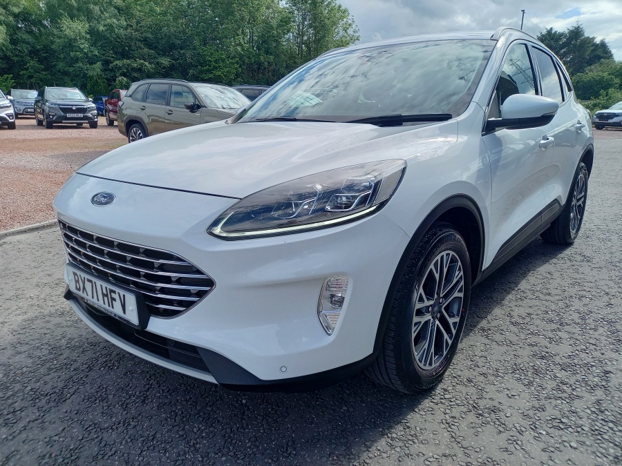 Ford Kuga 1.5 Ecoblue Titanium Edition BX71HFV White #3