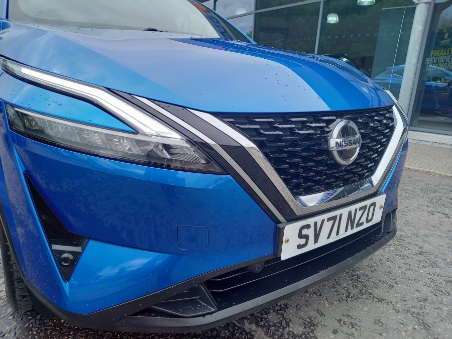 Nissan Qashqai 1.3 Dig-t Mh 158 Tekna SV71NZO Blue #4