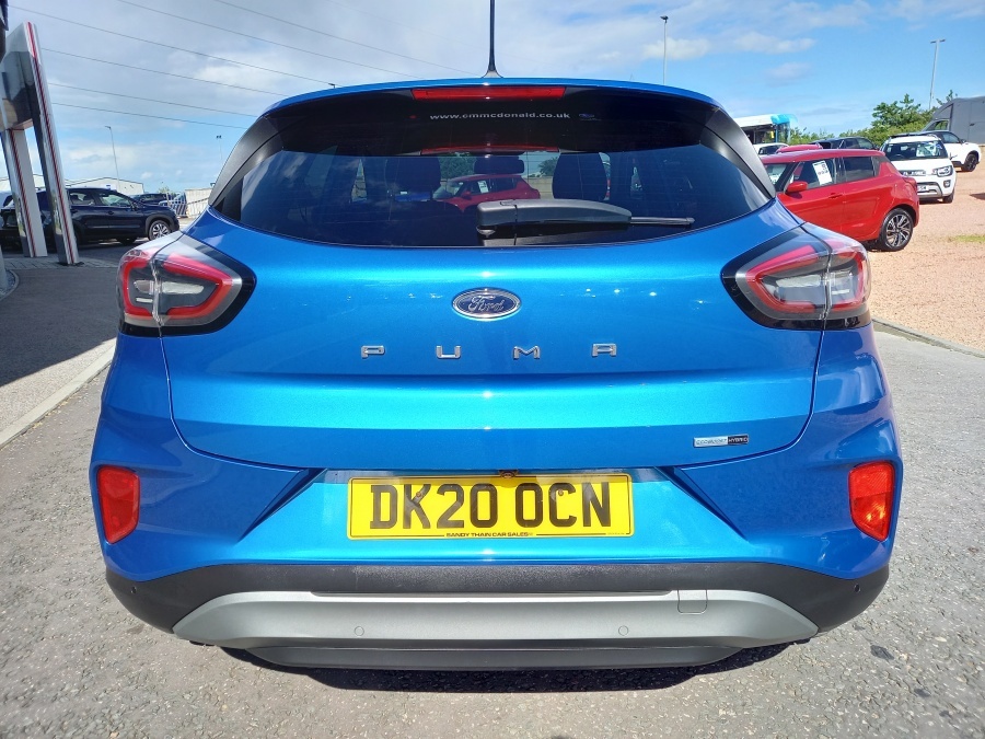 Ford Puma 1.0 Ecoboost Hybrid Mhev Titanium First Ed DK20OCN Blue #6