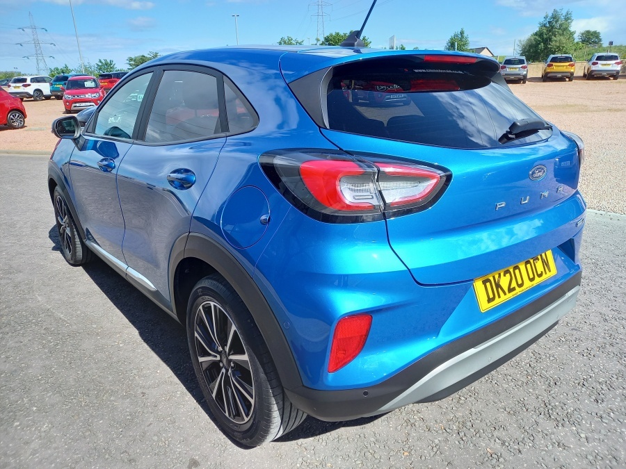 Ford Puma 1.0 Ecoboost Hybrid Mhev Titanium First Ed DK20OCN Blue #5