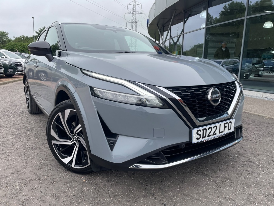 Nissan Qashqai 1.3 Dig-t Mh 158 Tekna Xtronic Grey