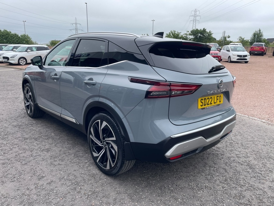 Nissan Qashqai 1.3 Dig-t Mh 158 Tekna Xtronic Grey #5